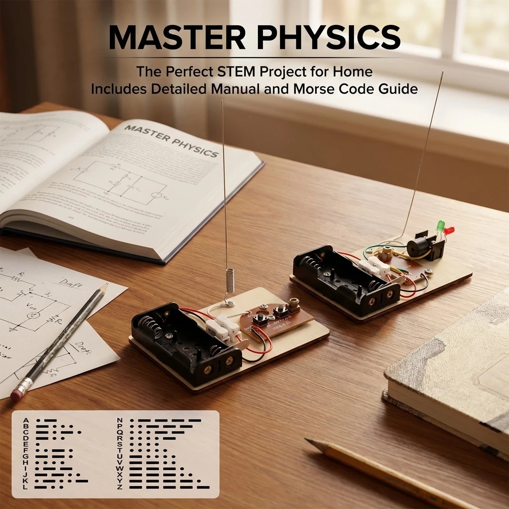 Science Hobbyist - Eğlenceli DIY El Yapımı Telgraf Makinesi