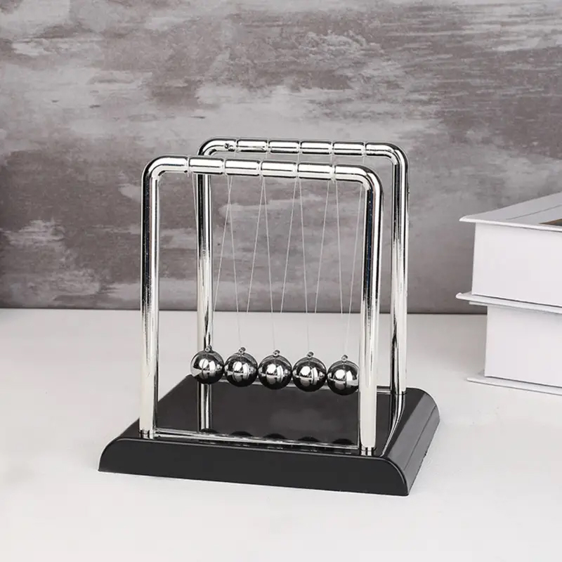 Newton Cradle Large - Newton sarkaç denge topları: ofis ve