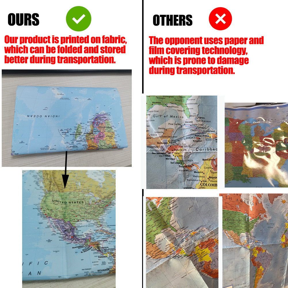 İngilizce Dünya Haritası Poste - Star Map Poster incelemesi ve fiyatı