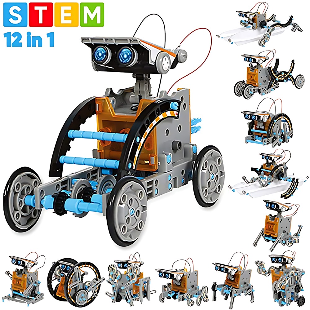 Güneş robotu yapı taşları 12 I - Science Toys Diy incelemesi ve fiyatı