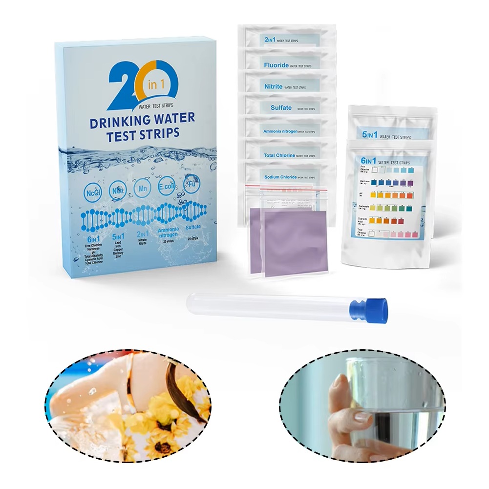YAGO 20'si 1 Arada Su Test Şer - Ph Strip Test incelemesi ve fiyatı