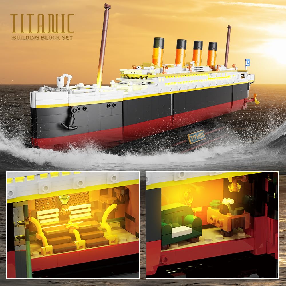 Titanic Yapı Seti LED-2'si 1 A - Science Olympiad incelemesi ve fiyatı