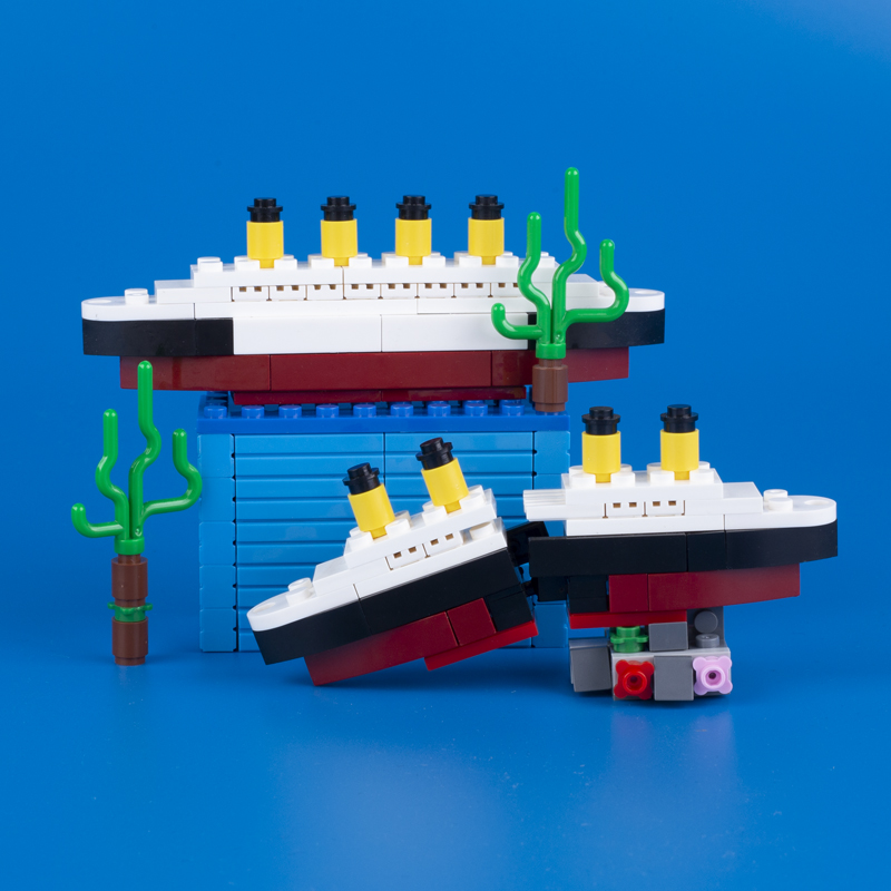 MOC Titanic gemi modeli yapı t - Science Olympiad incelemesi ve fiyatı