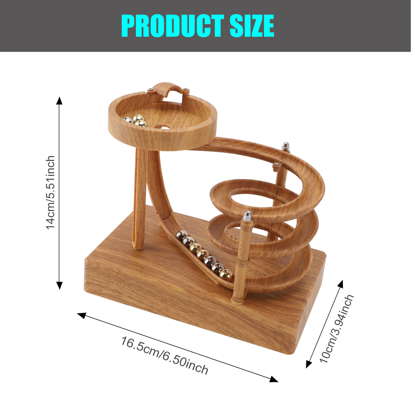 Dönen Sürekli Hareket Makinesi - Newton Cradle Large incelemesi ve fiyatı