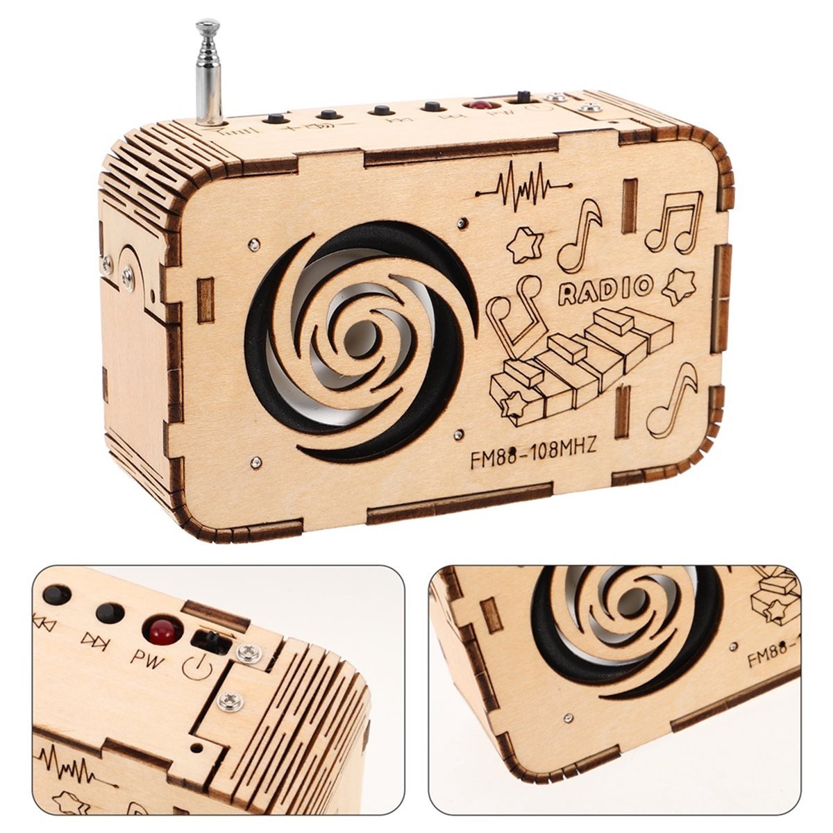 DT57 SON MODEL 88-108MHZ DIY F - Science Project Physics incelemesi ve fiyatı