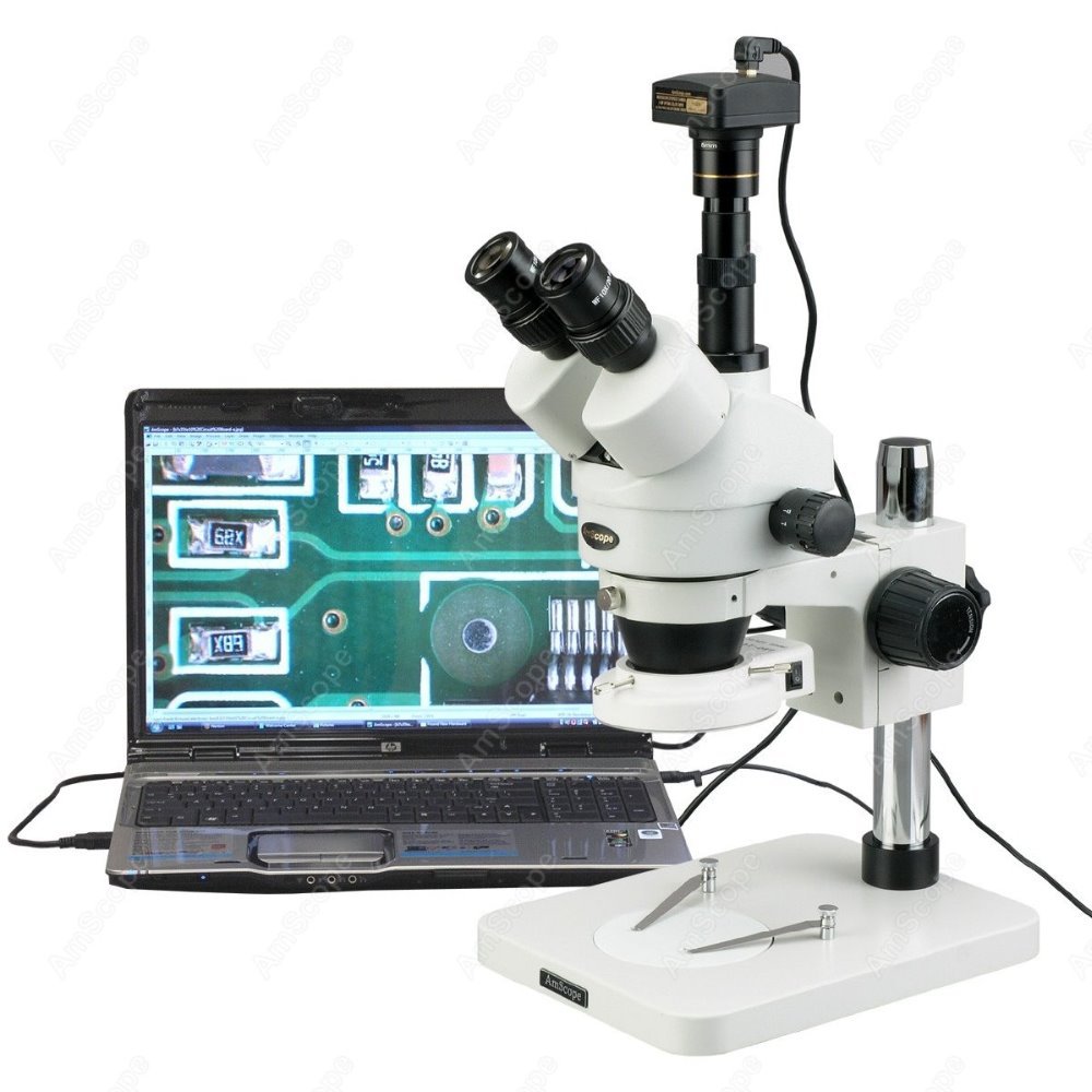 AmScope Trinoküler Zoom Stereo - Amscope Microscope Stereo 7X-45X incelemesi ve fiyatı
