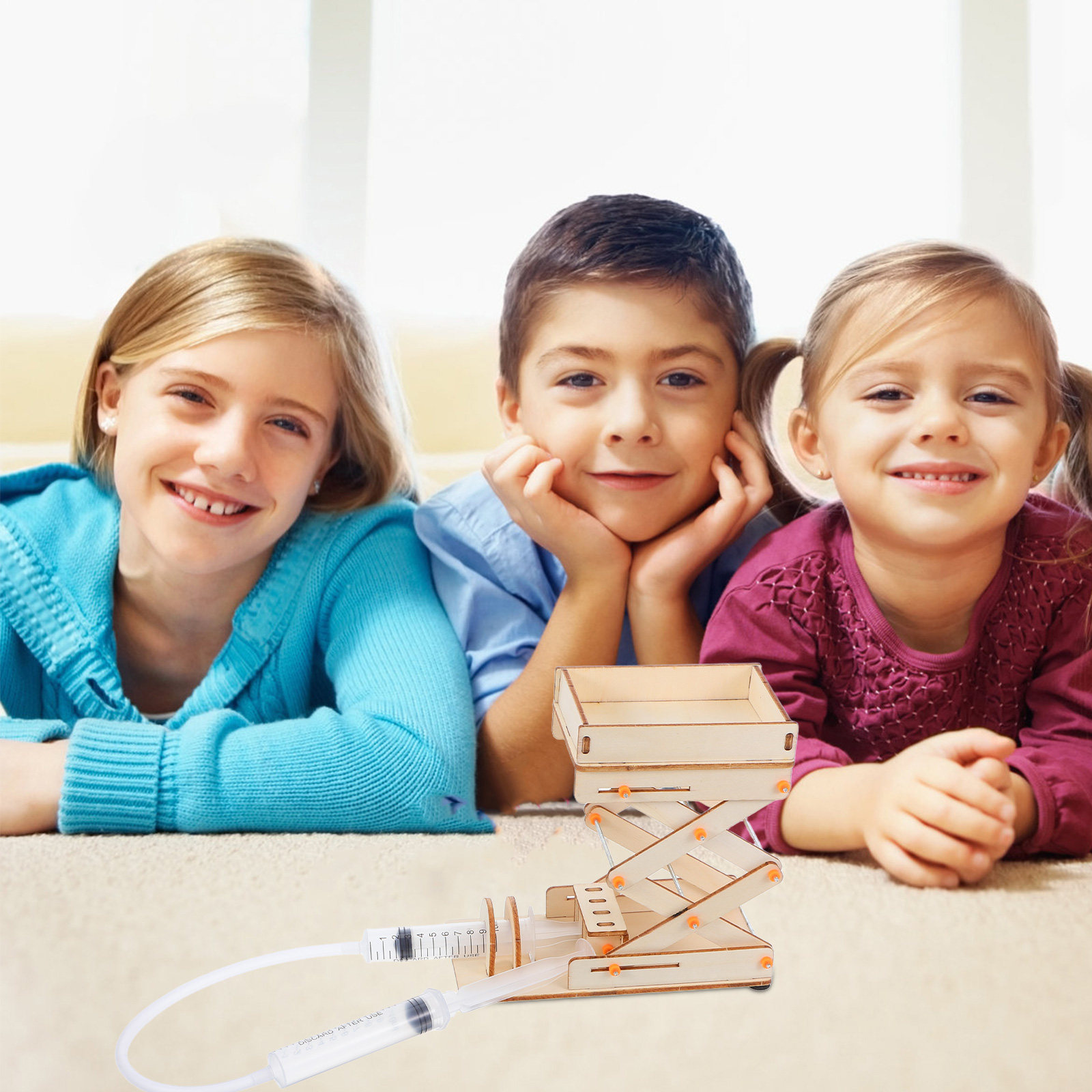 1 Takım Ahşap Hidrolik Kaldırm - Science Toy incelemesi ve fiyatı