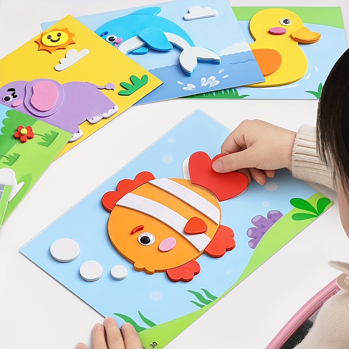 Çocuklar için 3D Çıkartmalar,  - Science Toys Diy incelemesi ve fiyatı